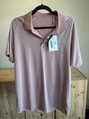ZYIA Men's Polo Shirt in Blush